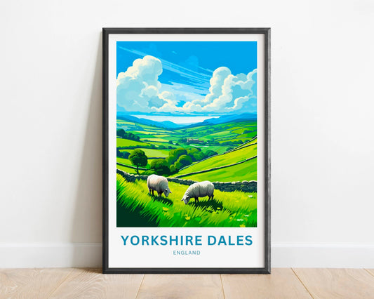 Yorkshire Dales  Travel Poster