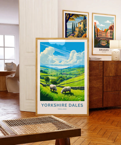 Yorkshire Dales  Travel Poster