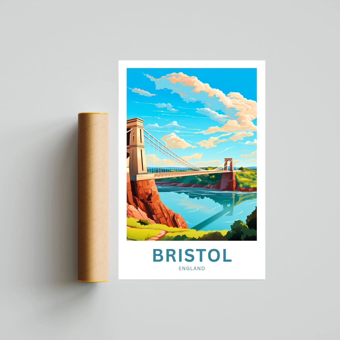 Bristol Travel Poster
