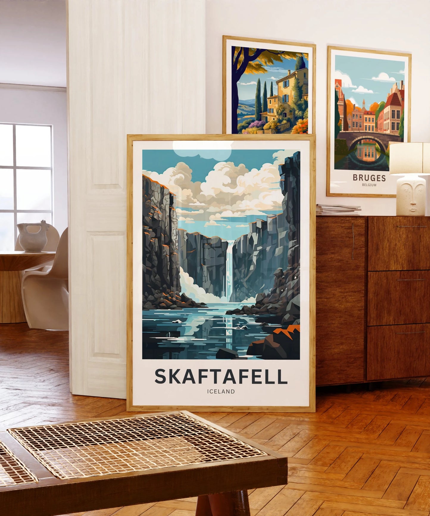 Skaftafell Travel Poster