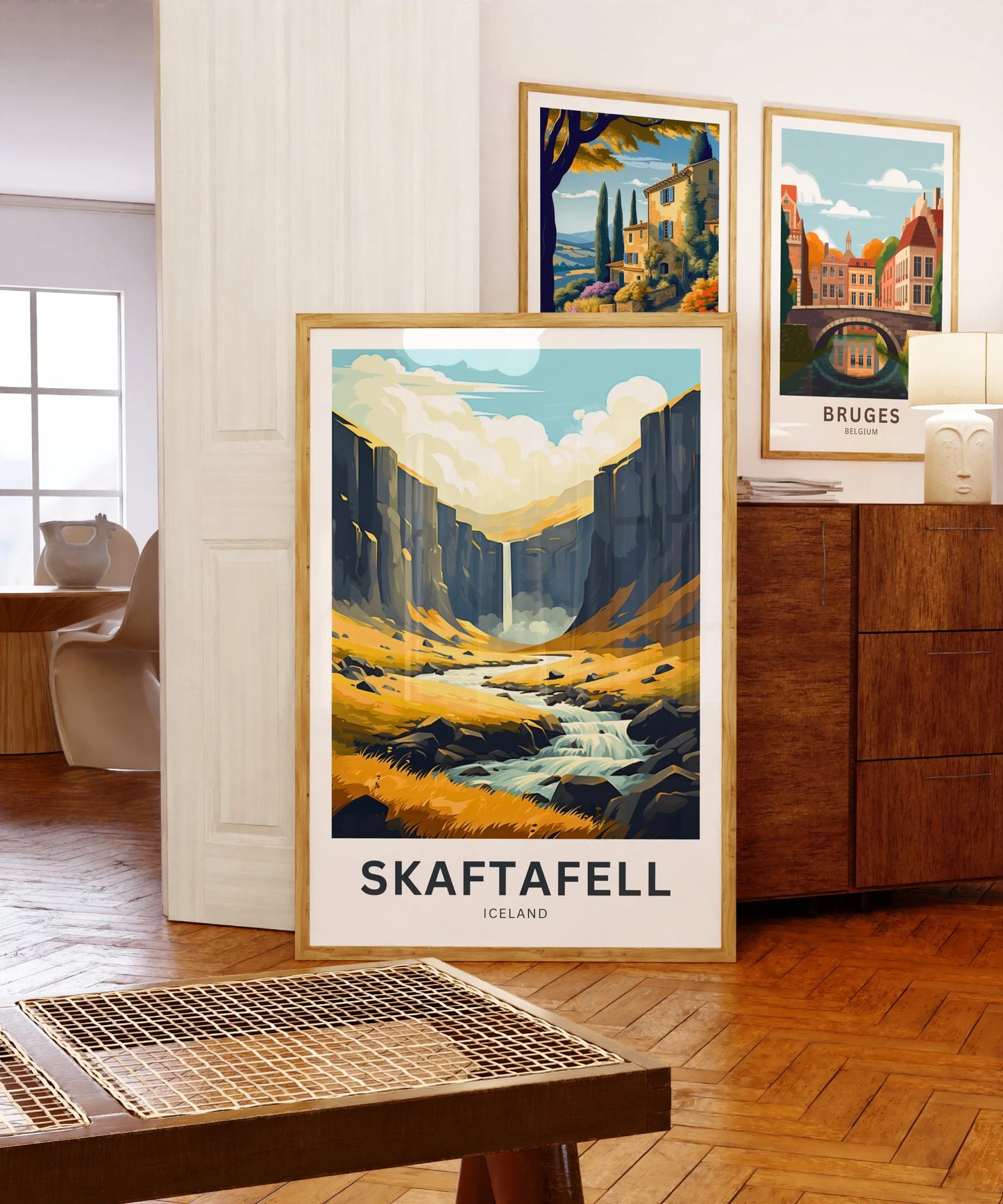 Skaftafell Travel Poster