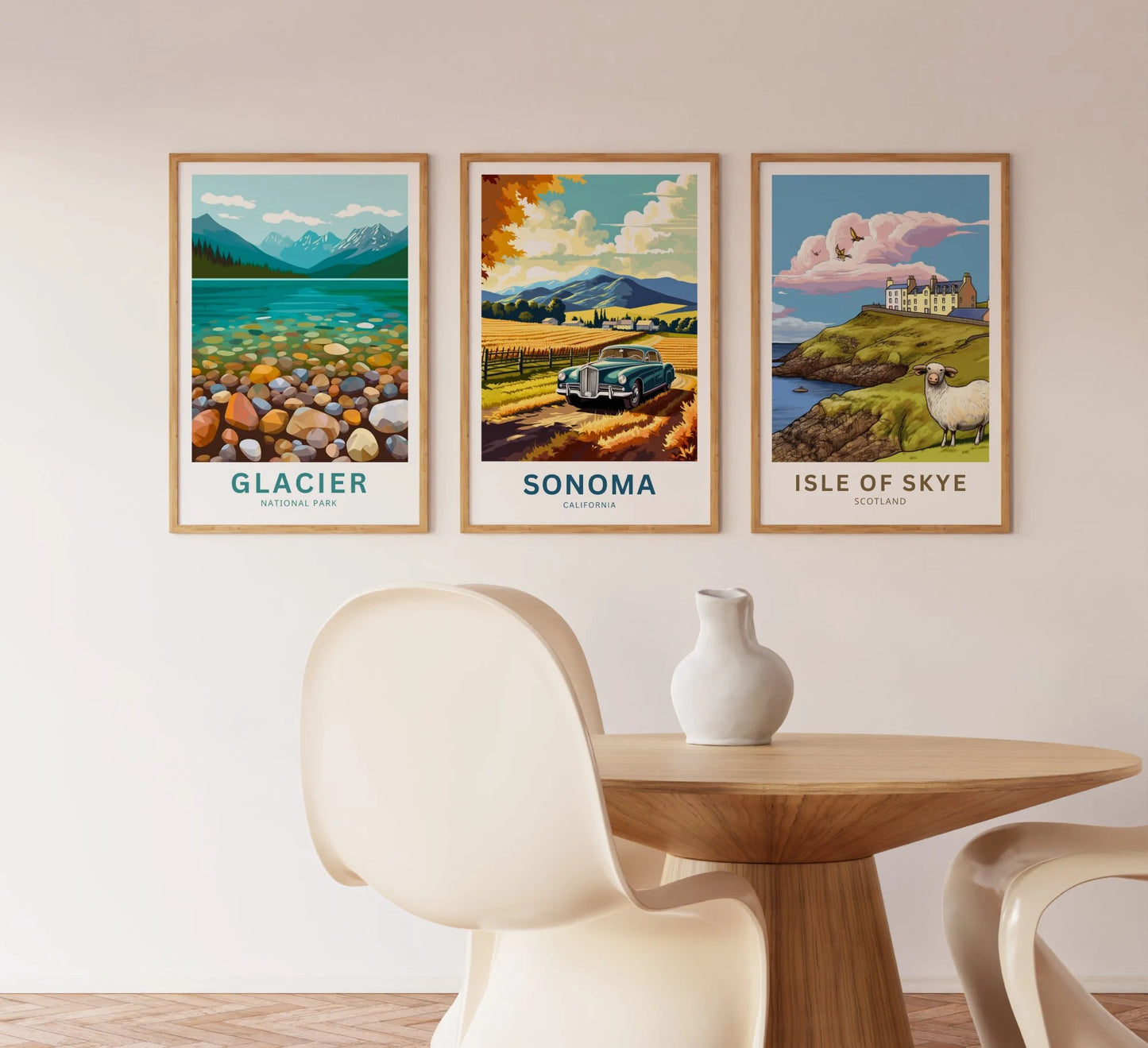 Sonoma Travel Poster