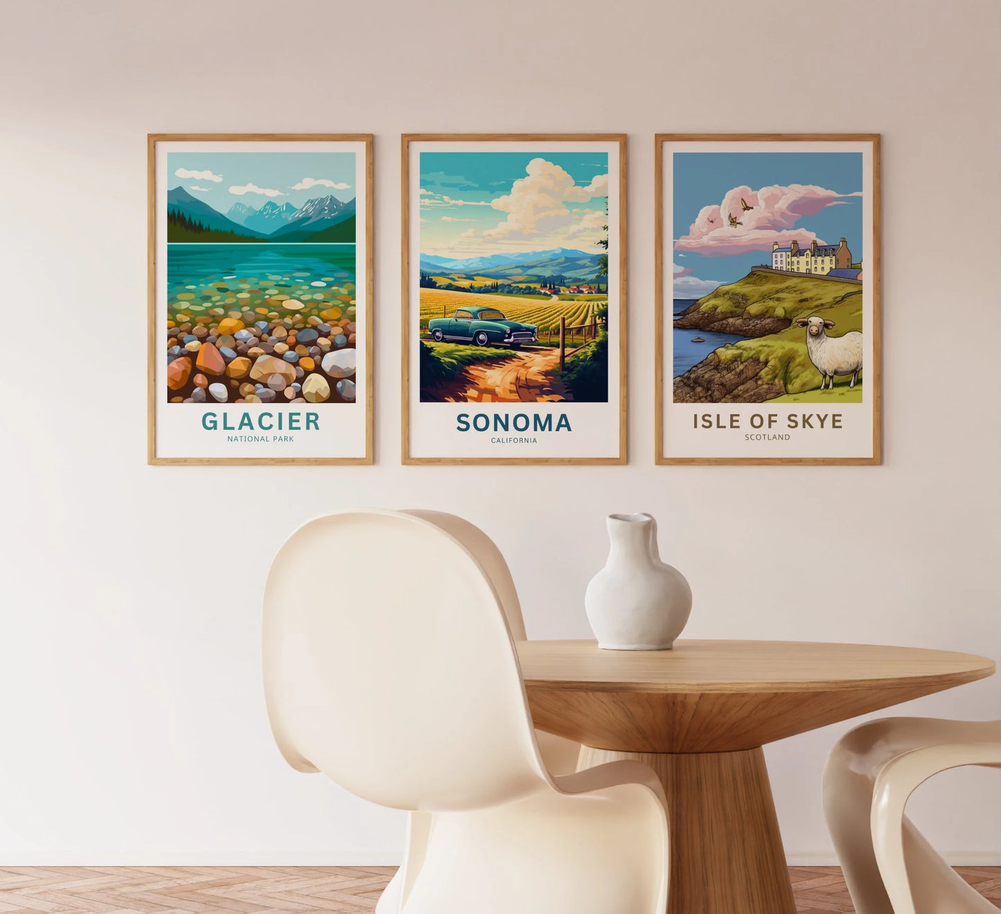 Sonoma Travel Poster