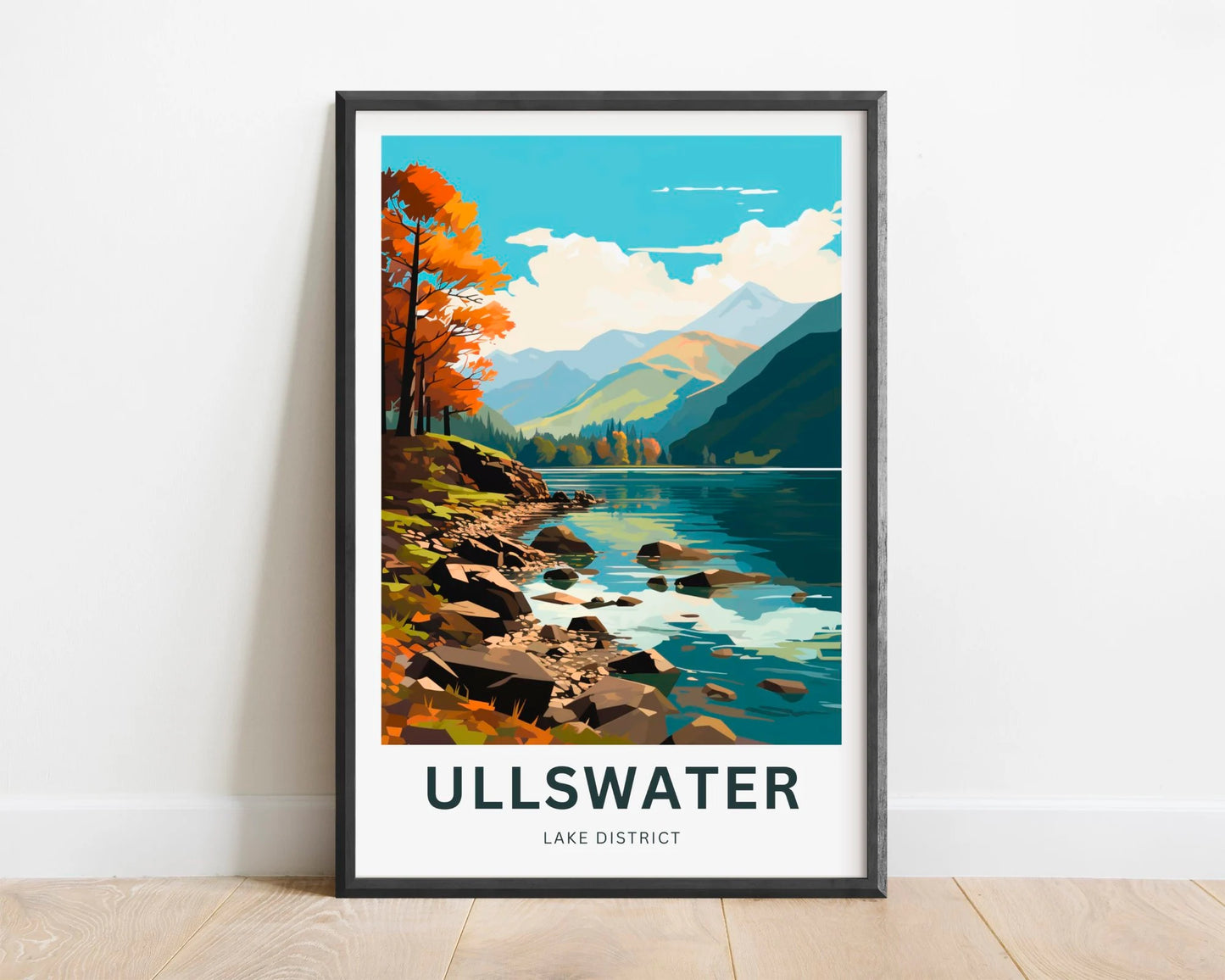 Ullswater Travel Poster