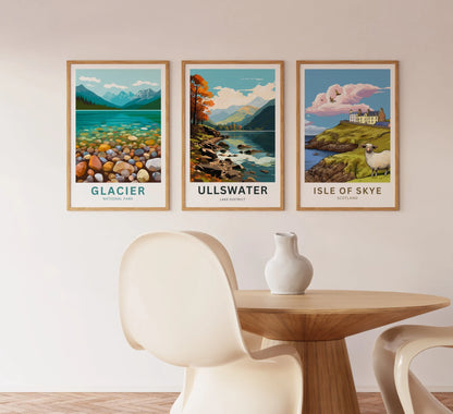 Ullswater Travel Poster