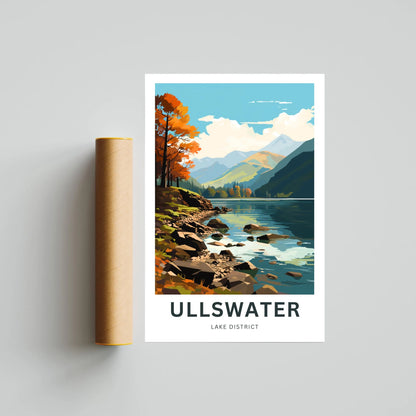 Ullswater Travel Poster