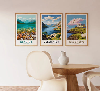 Ullswater Travel Poster