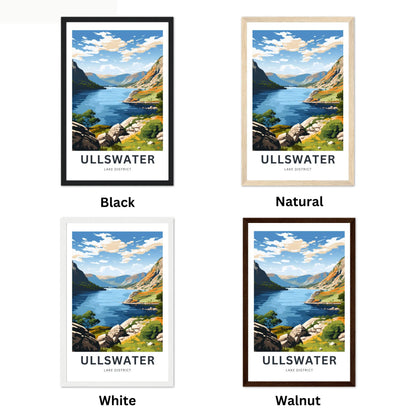 Ullswater Travel Poster