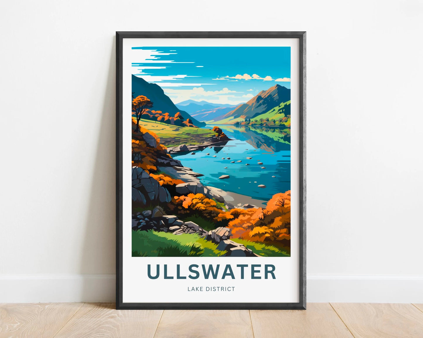 Ullswater Travel Poster