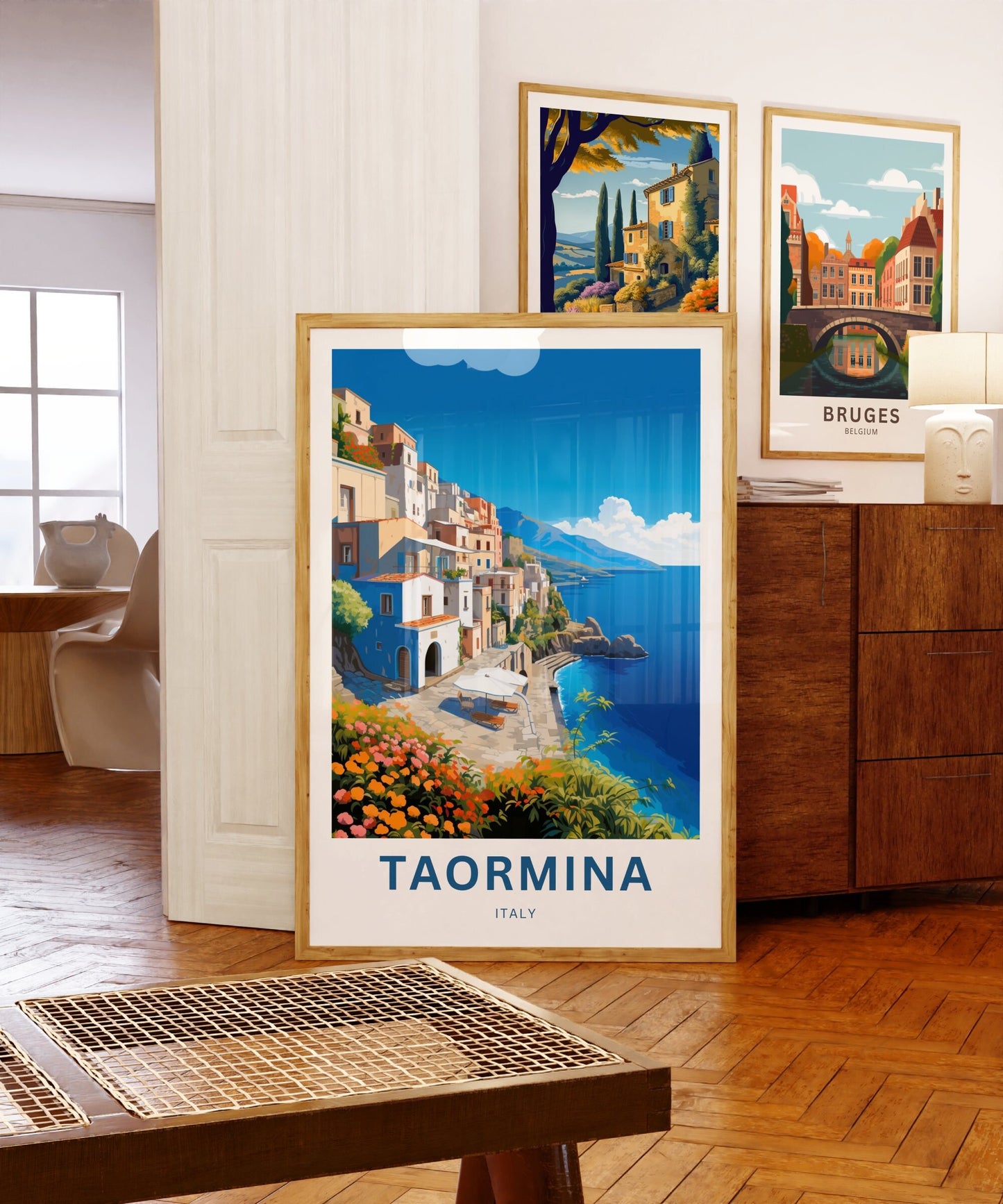 Taormina Travel Poster