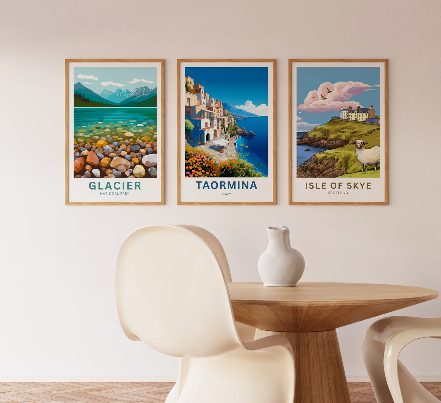 Taormina Travel Poster