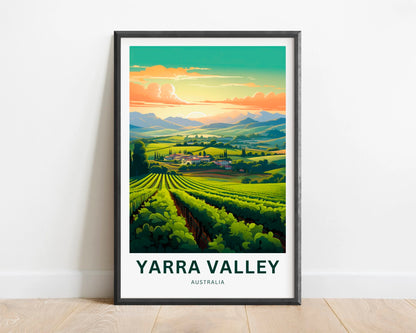 Yarra Valley Travel Poster