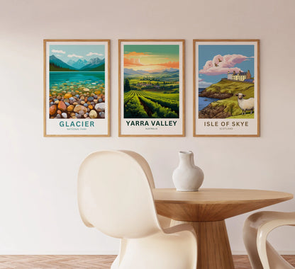 Yarra Valley Travel Poster