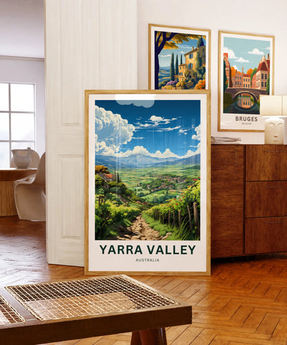 Yarra Valley Travel Poster