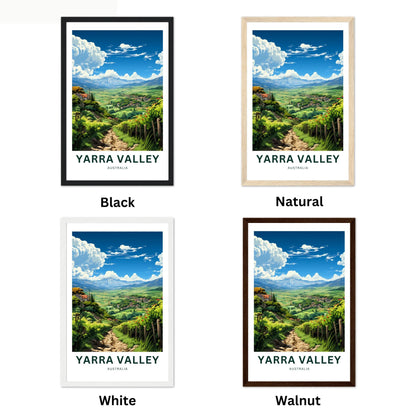 Yarra Valley Travel Poster