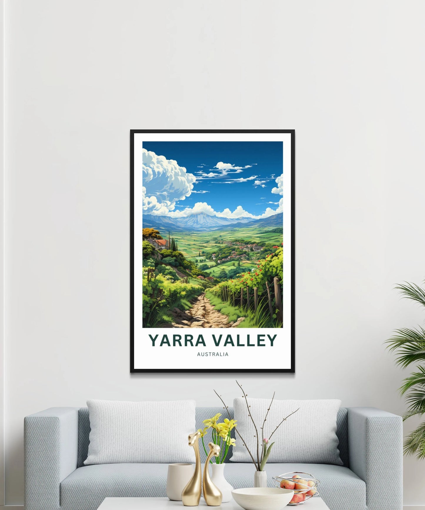 Yarra Valley Travel Poster