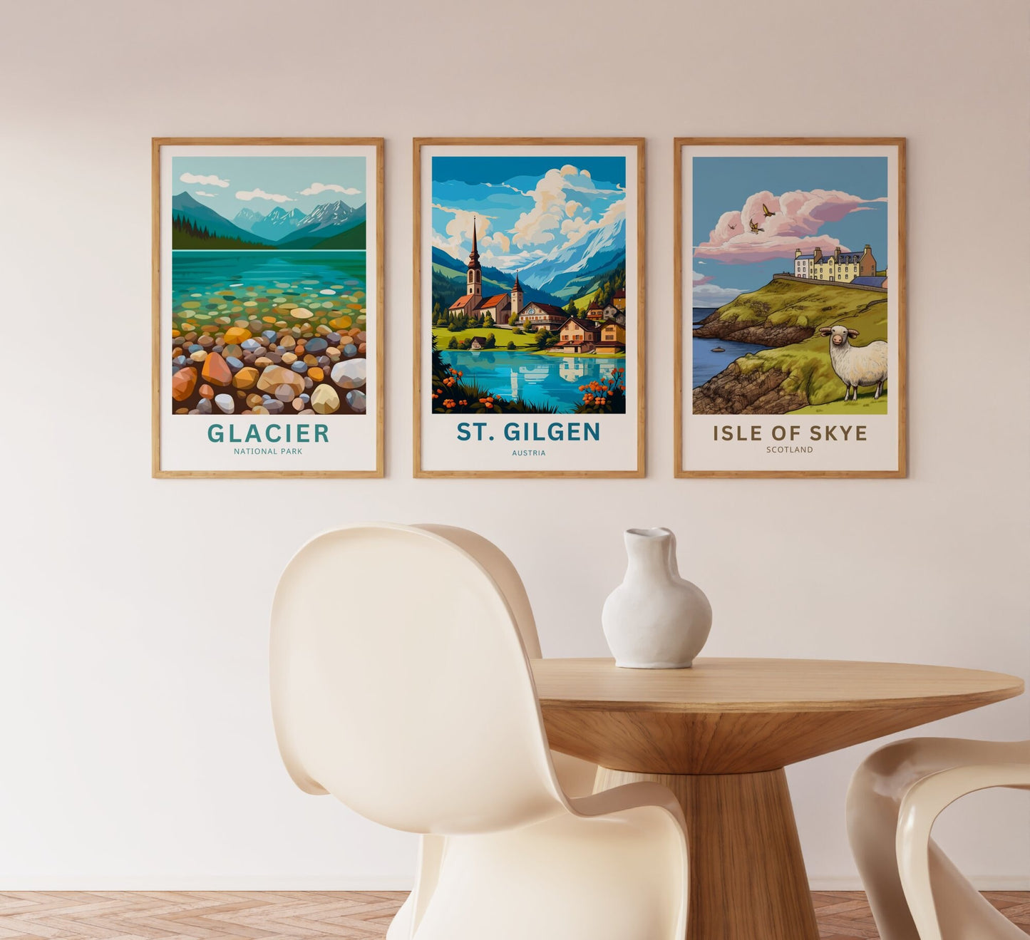 St. Gilgen Travel Poster