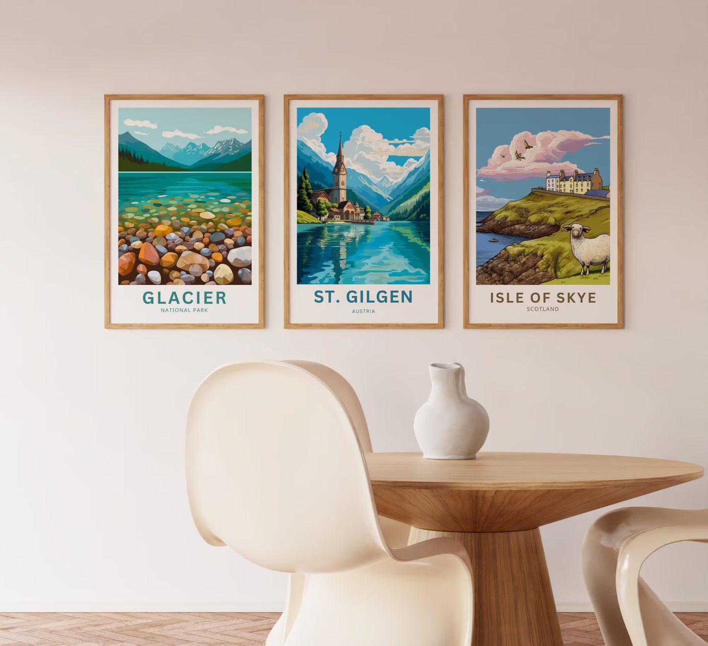 St. Gilgen Travel Poster