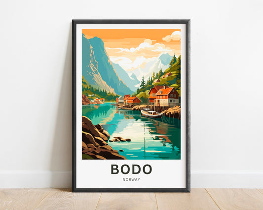 Bodo Travel Poster