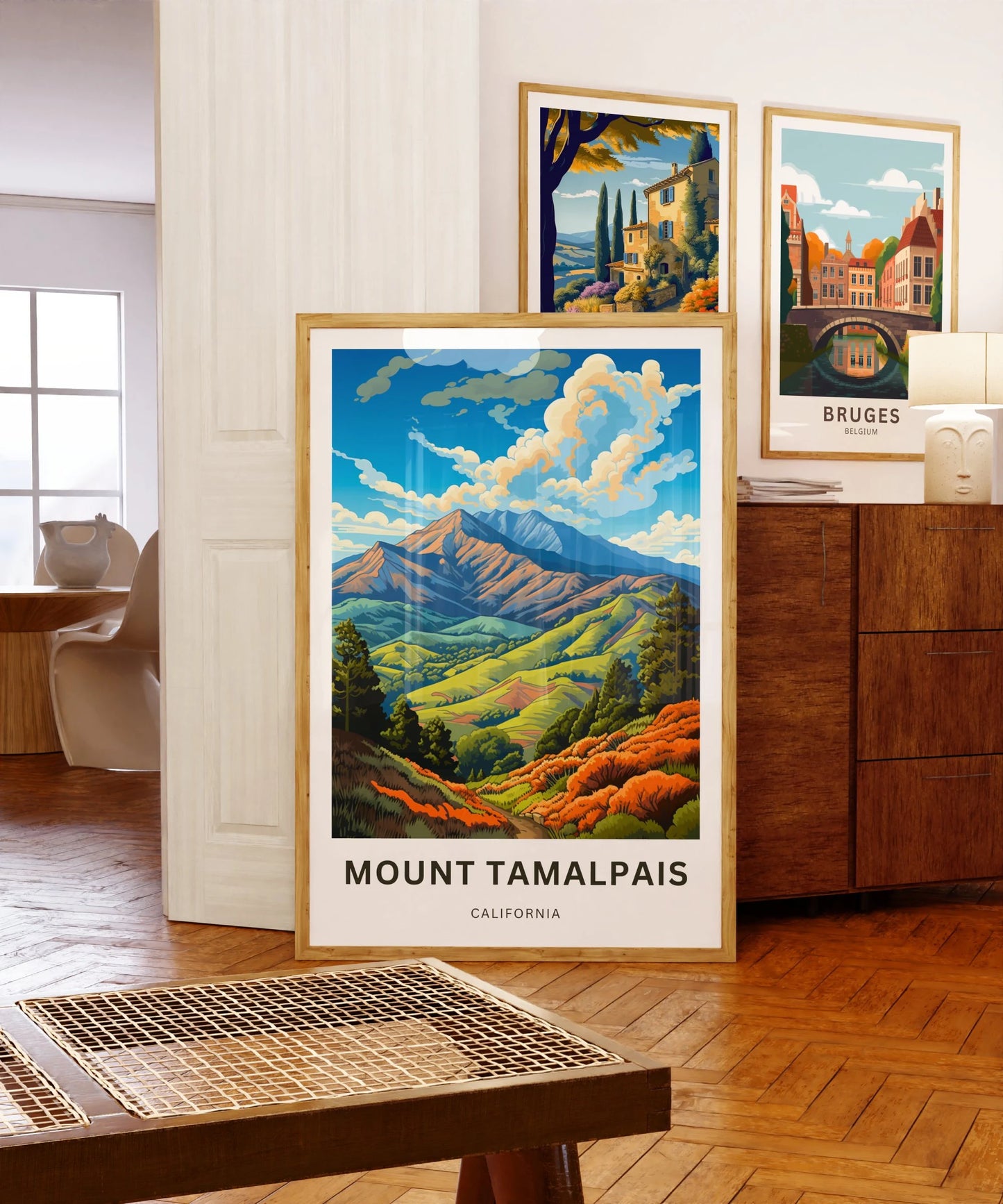 Mount Tamalpais Travel Poster