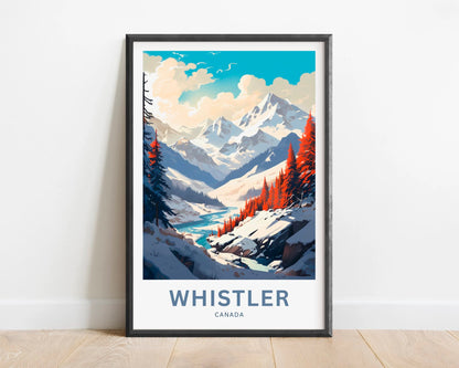 Whistler Travel Poster