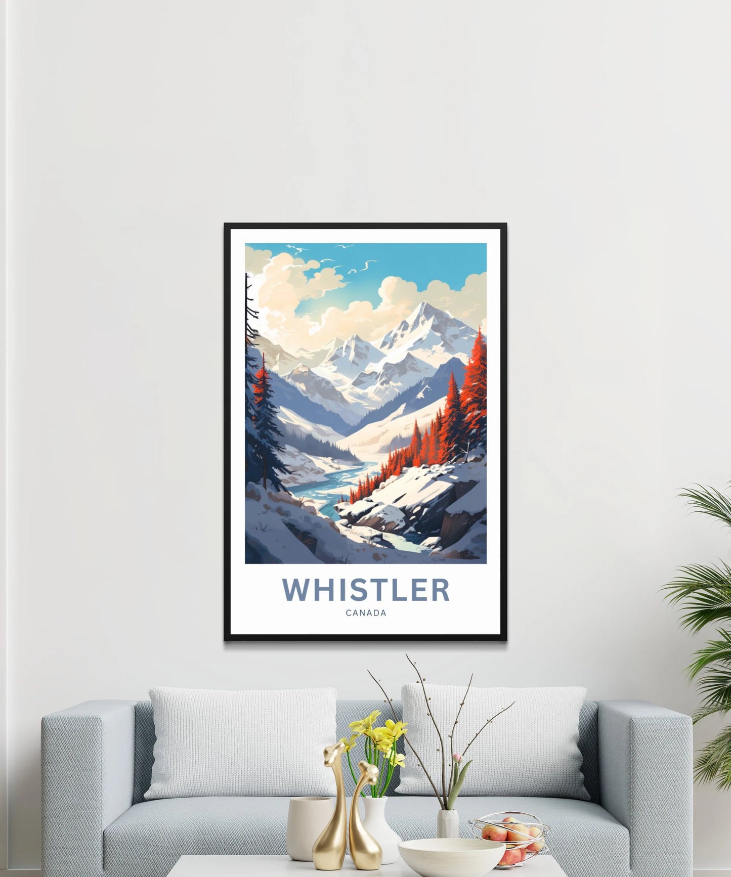 Whistler Travel Poster