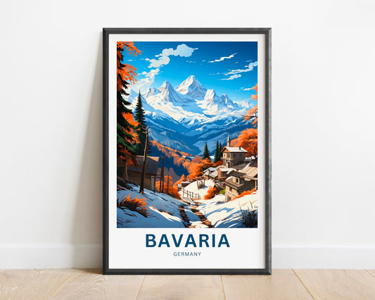 Bavaria Travel Poster