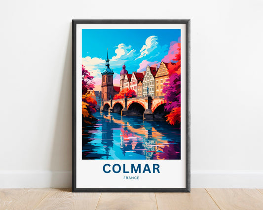 Colmar Travel Poster