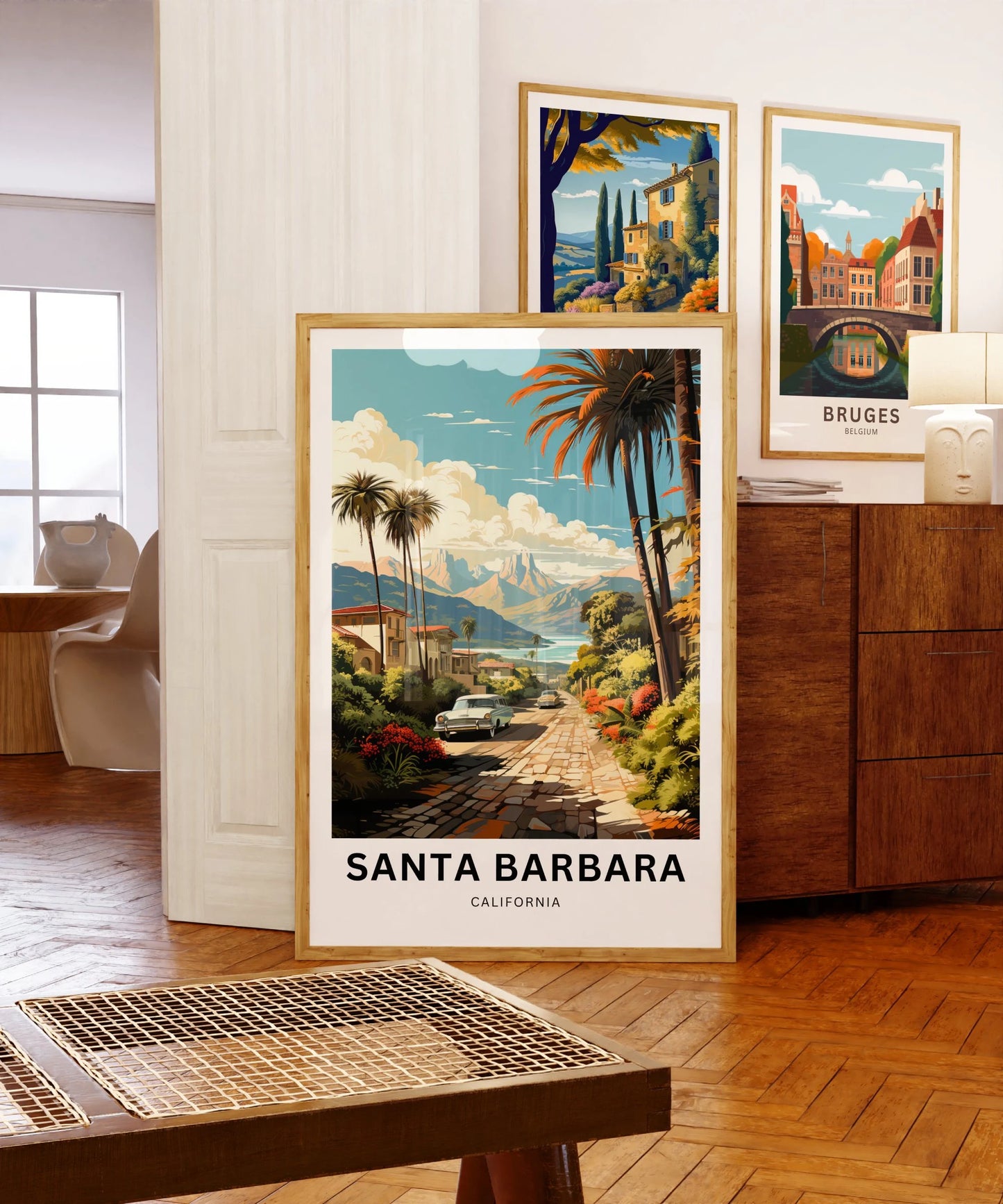 Santa Barbara Travel Poster