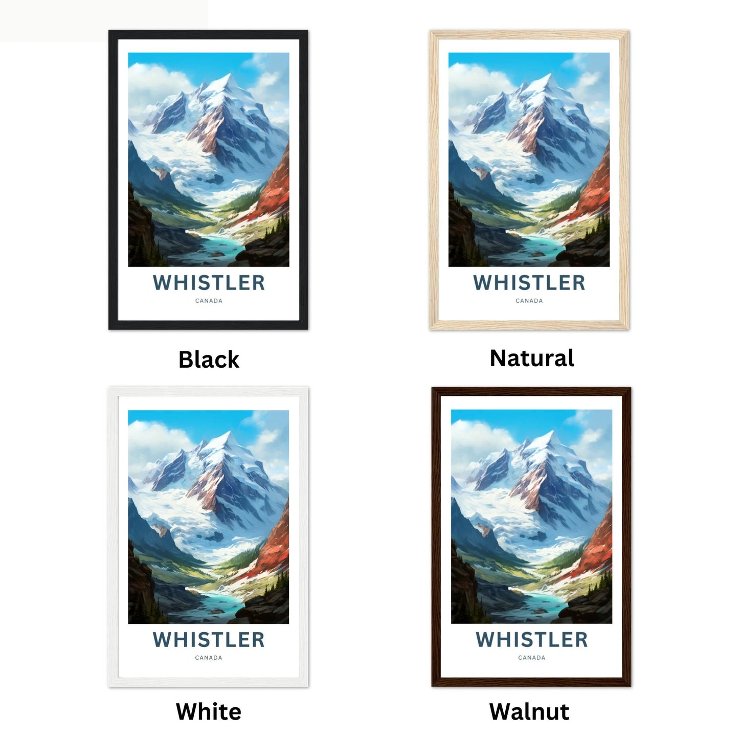 Whistler Travel Poster