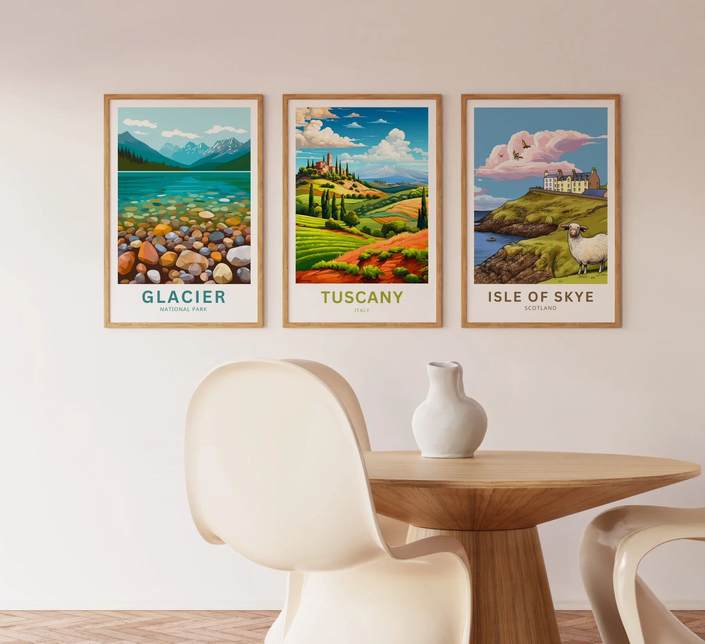 Tuscany Travel Poster