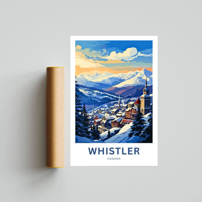 Whistler Travel Poster