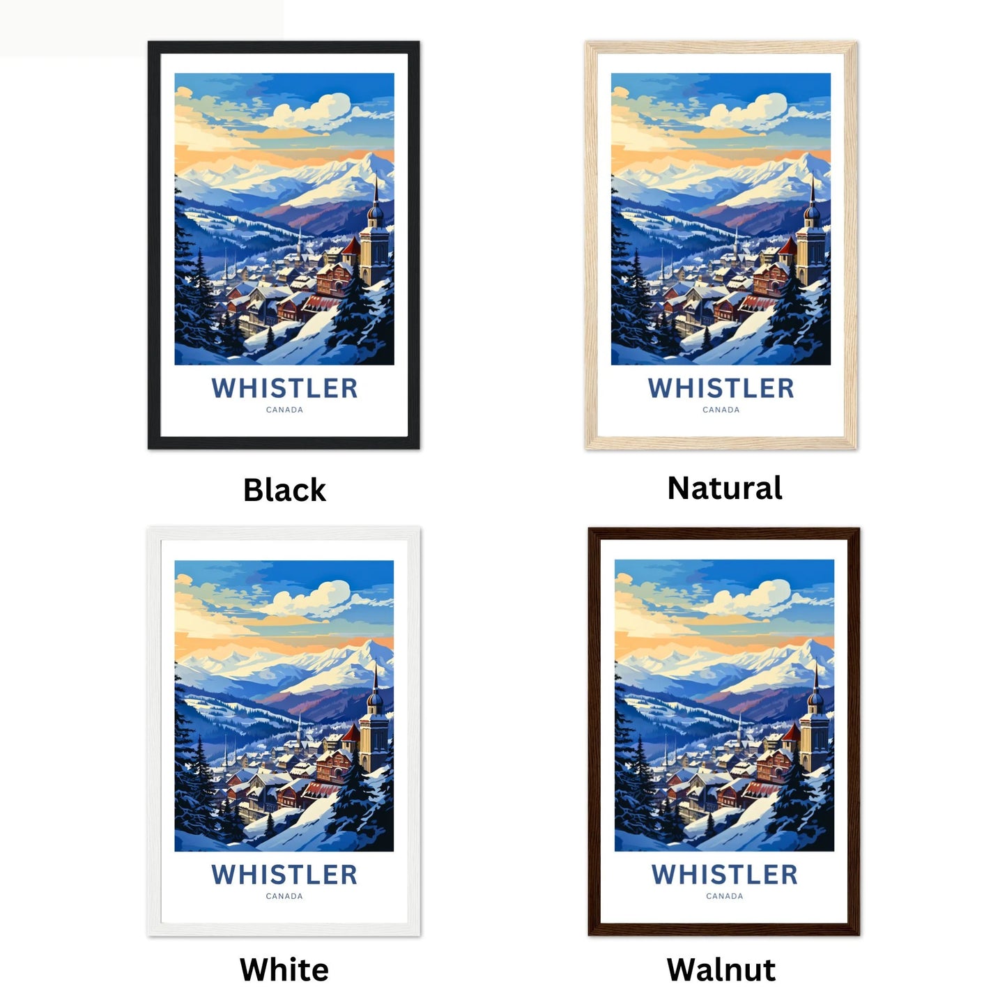 Whistler Travel Poster