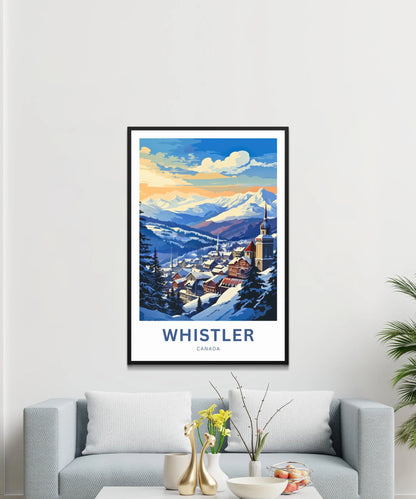 Whistler Travel Poster