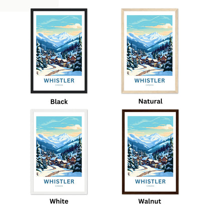 Whistler Travel Poster