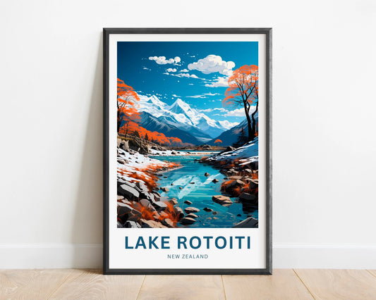 Lake Rotoiti Travel Poster