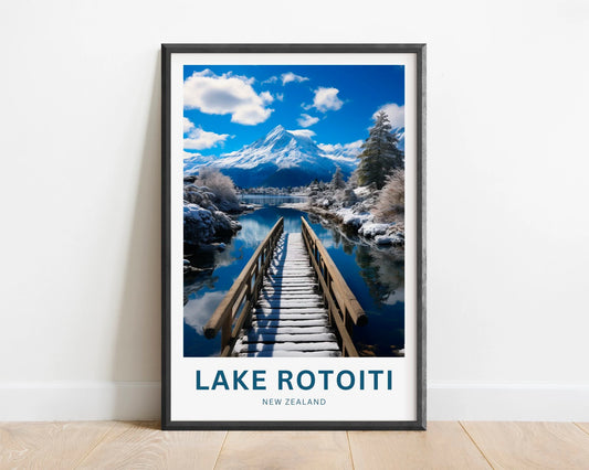 Lake Rotoiti Travel Poster