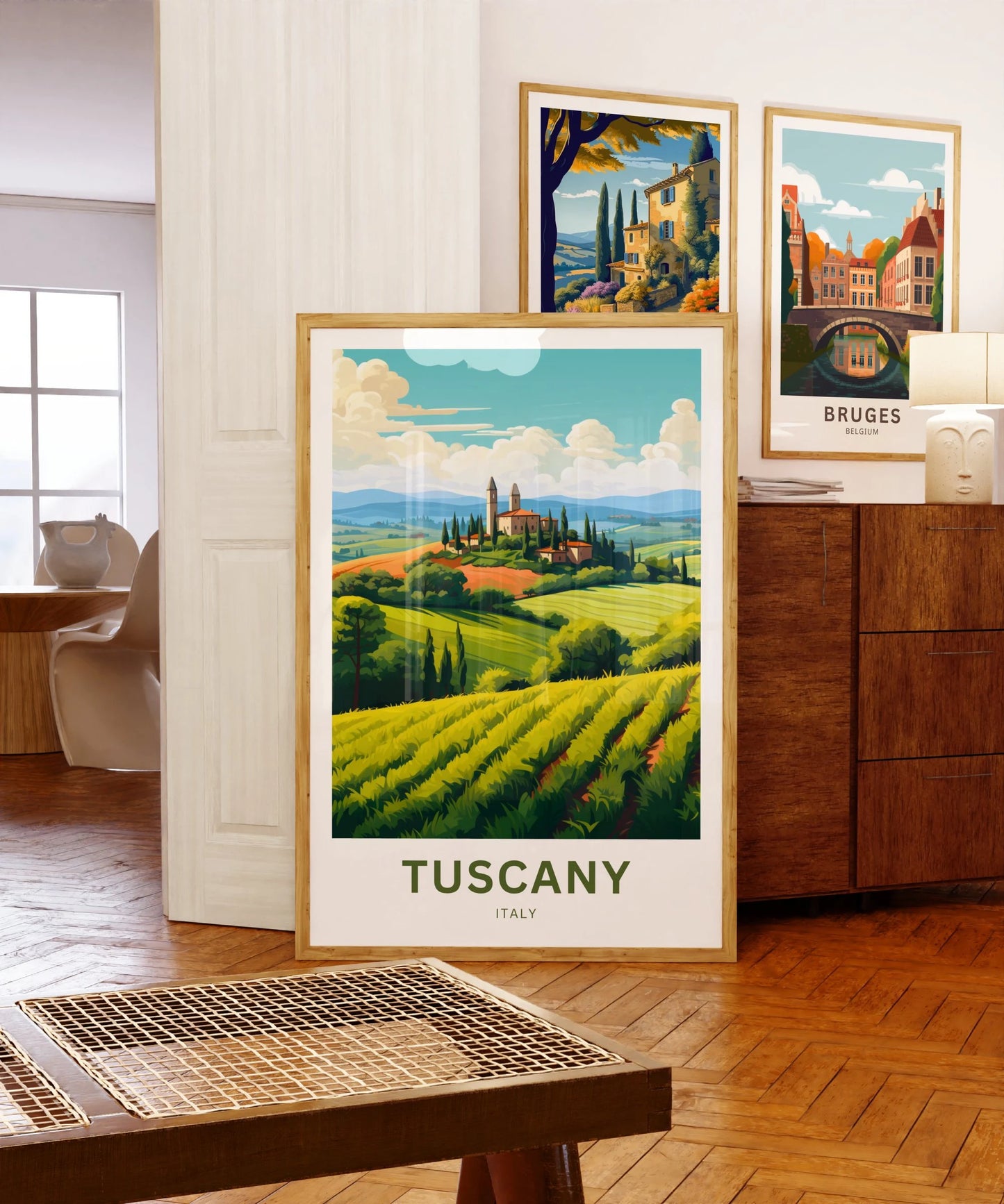 Tuscany Travel Poster