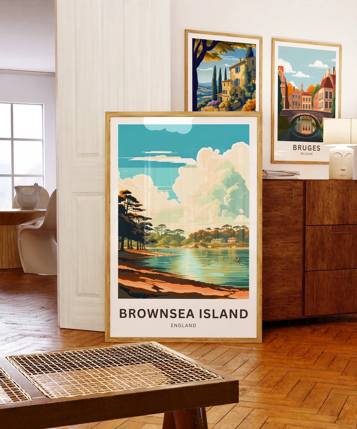 Brownsea Island Travel Poster