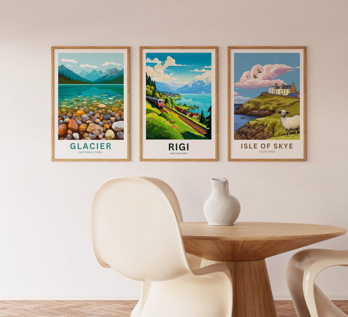 Rigi Travel Poster