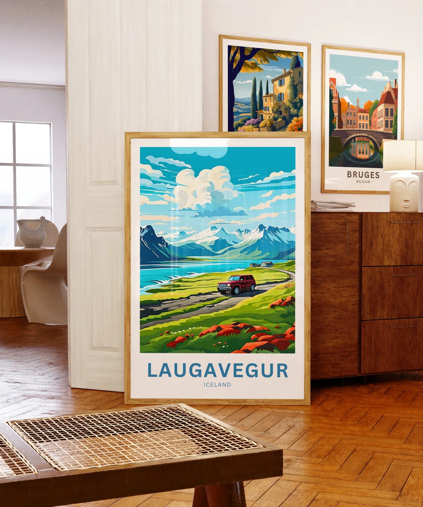 Laugavegur Travel Poster