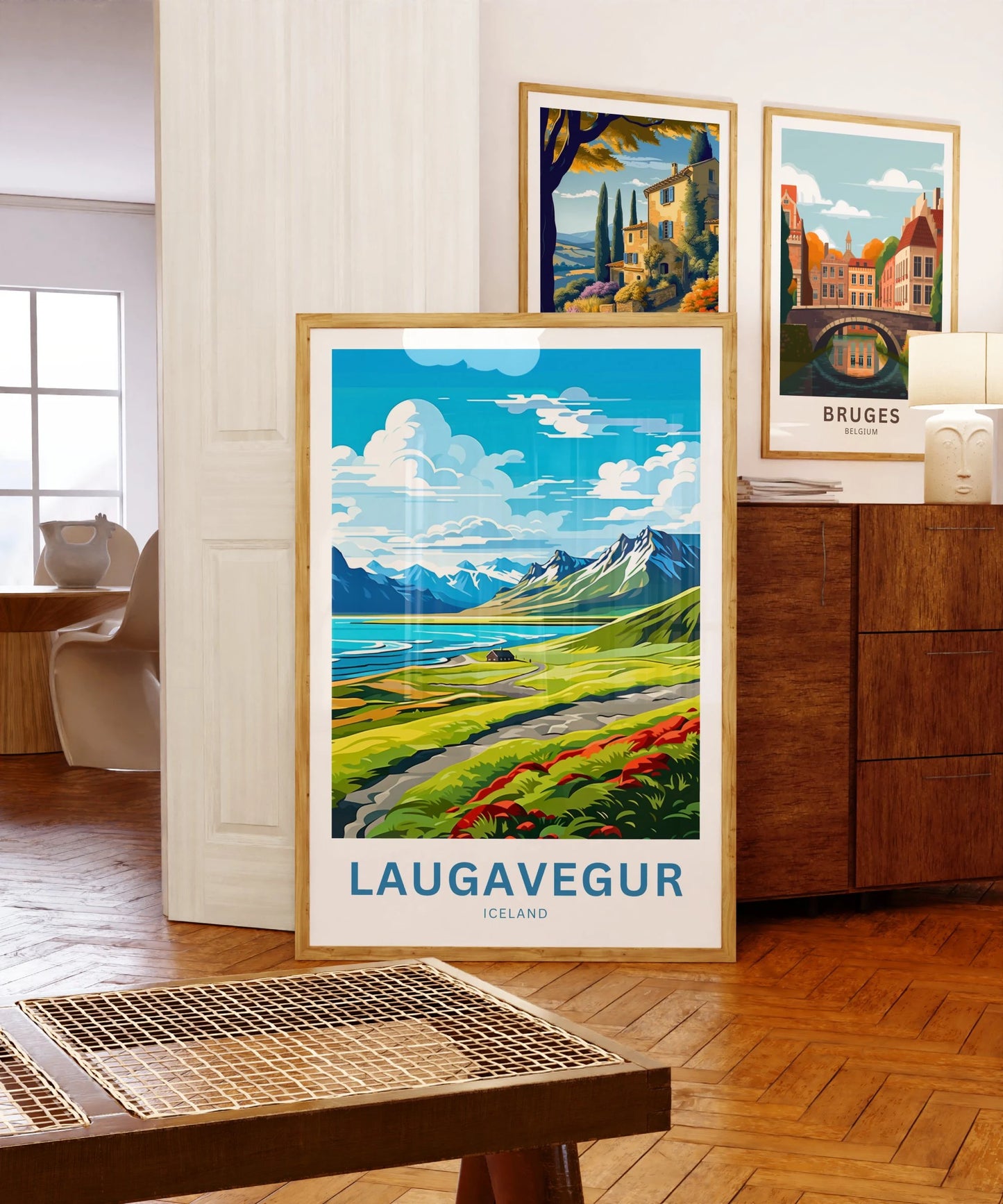 Laugavegur Travel Poster