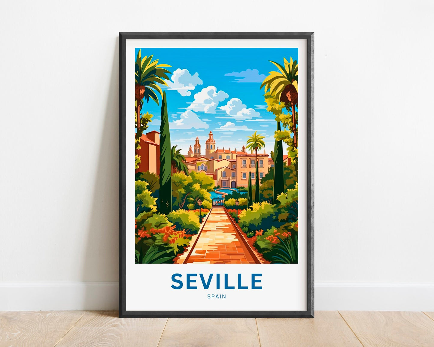 Seville Travel Poster