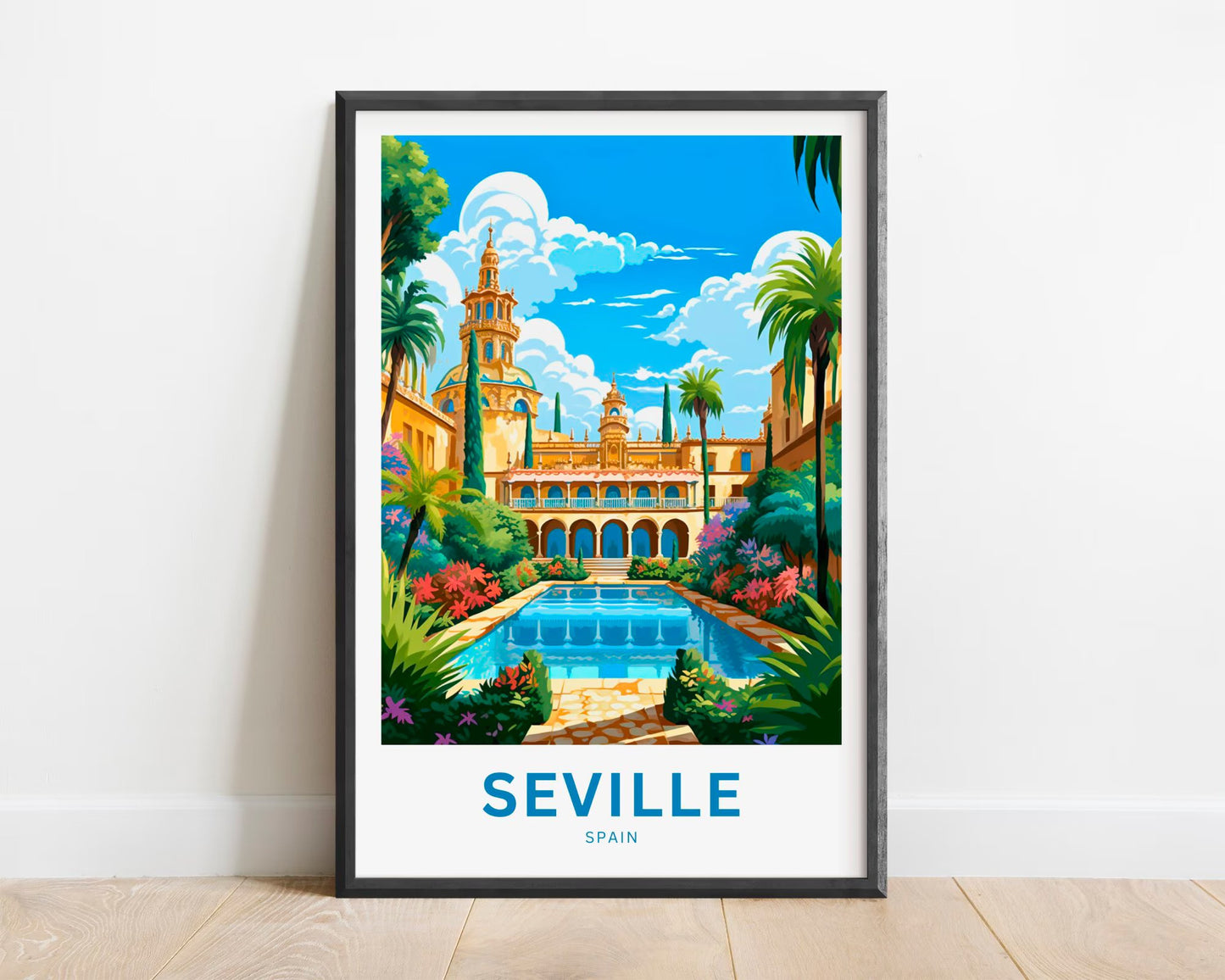 Seville Travel Poster