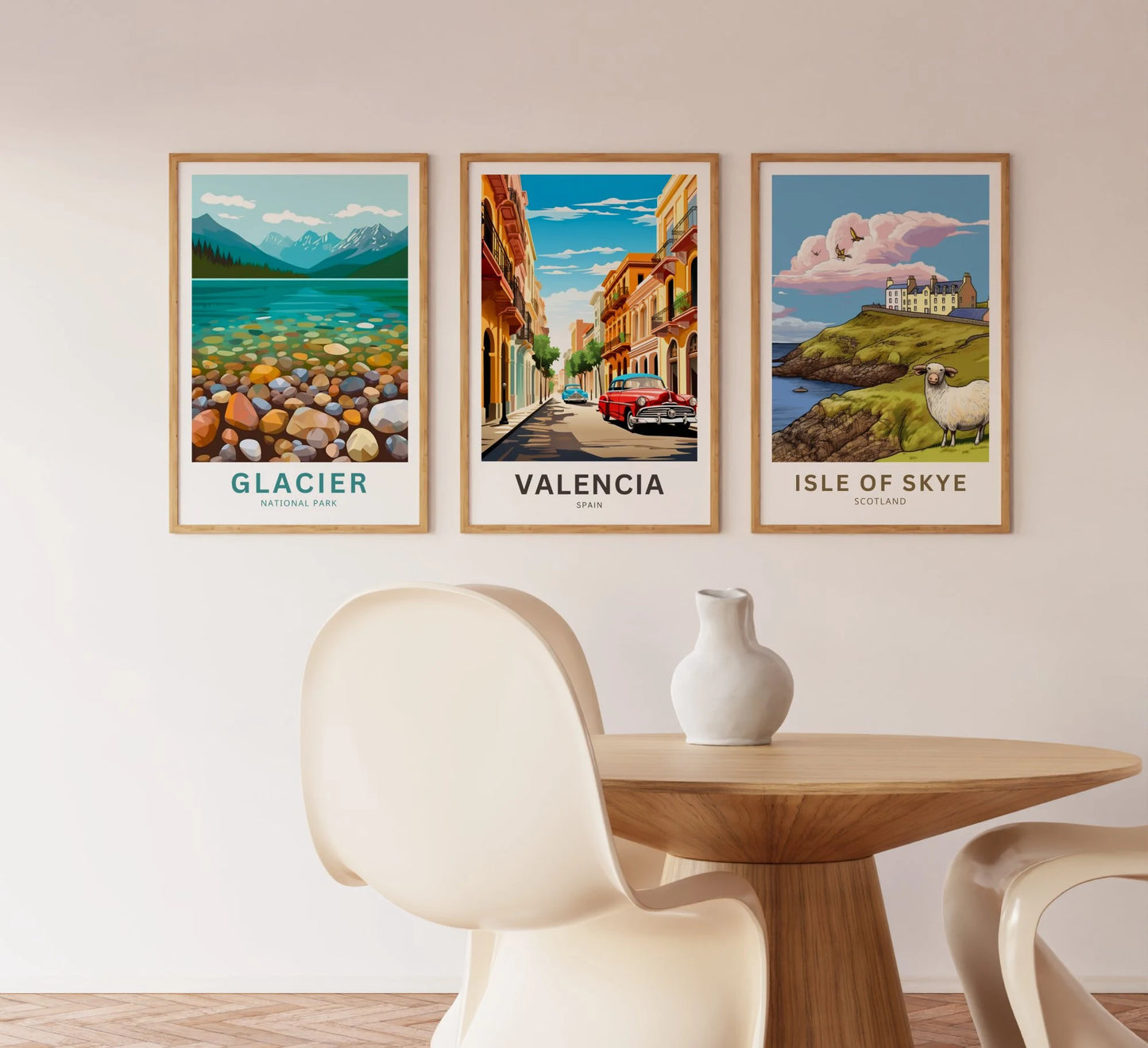 Valencia Travel Poster