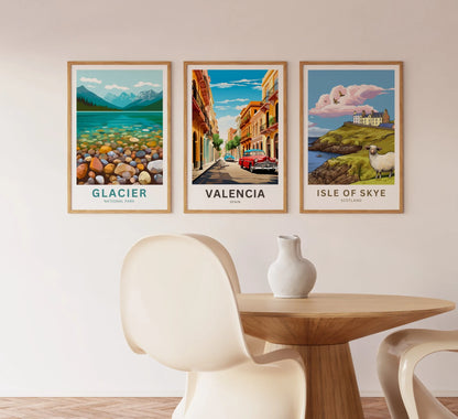 Valencia Travel Poster