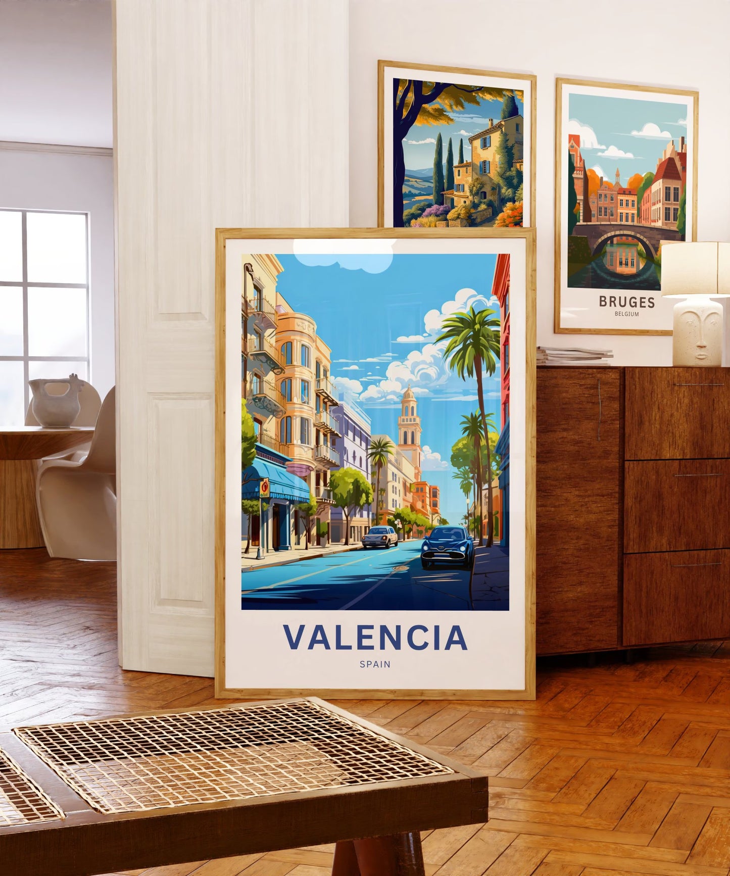 Valencia Travel Poster