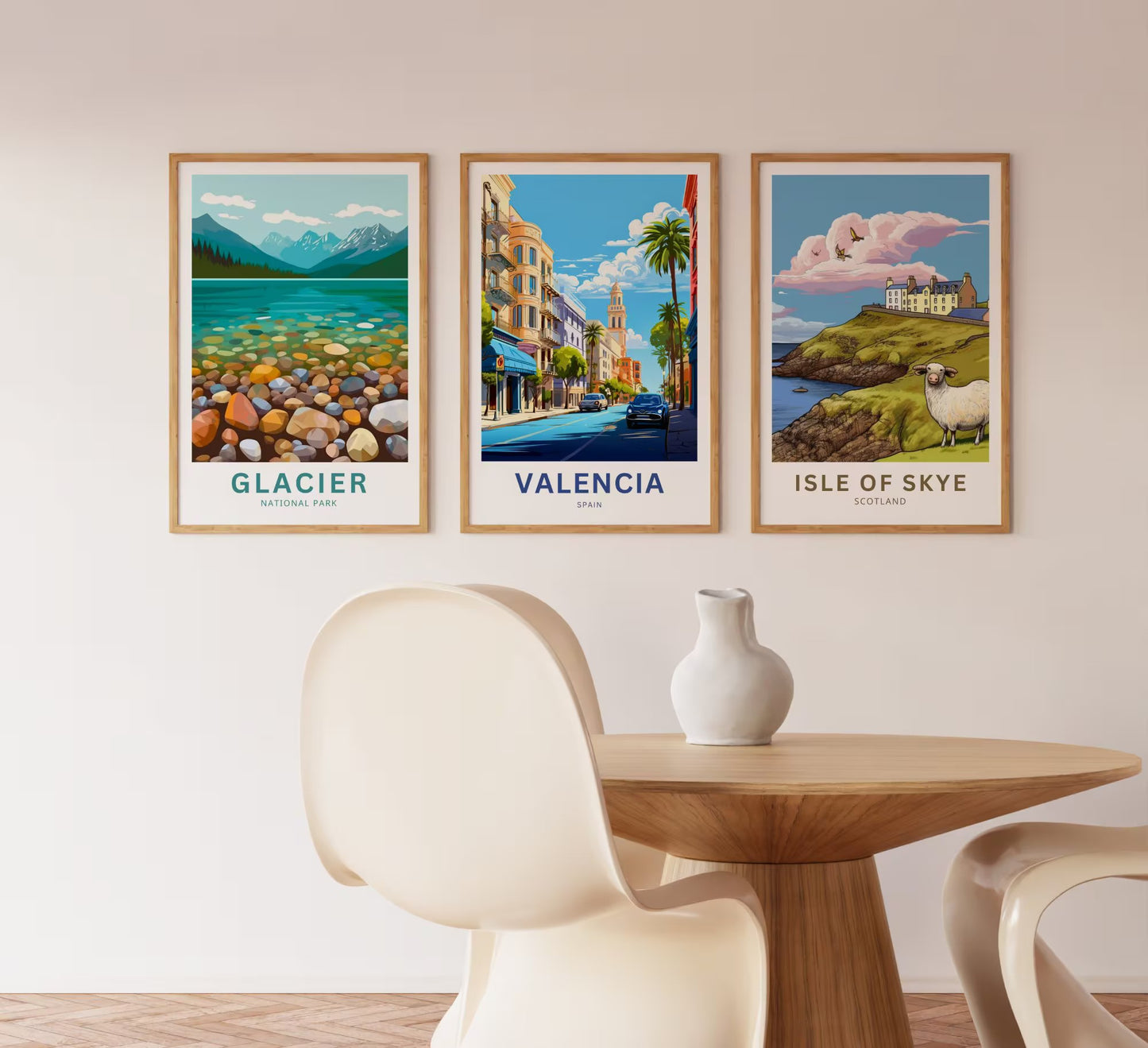 Valencia Travel Poster