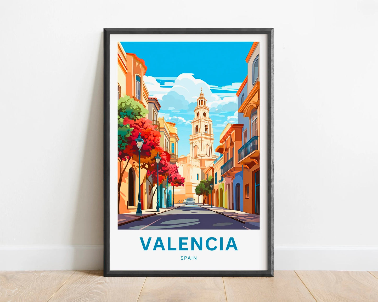 Valencia Travel Poster