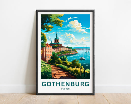 Gothenburg Travel Poster